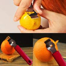 Lemon Zester, Orange Peeler, Ginger Grater, Cheese Shredder - Multicolor - View 7