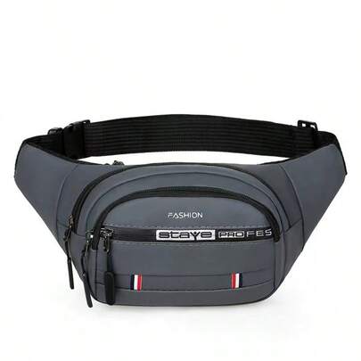 1 Piece Of Unisex And Large Capacity Leather Film Material Is Wear-Resistant Multifunctional Crossbody Mobile Phone Bag Good Helper For Outdoor Sports Put Bait And Tools When Fishing Storage Of Tissues And Medicines When Hiking Convenient And Intimate