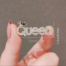 Broche de personalidad para mujer, broche de solapa, accesorio versátil para ropa y bolsos - Broche de reina - Ver 2
