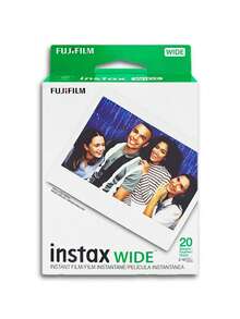 FujiFilm Fuji Instax Wide 400 Film, Perfect For Instax Wide 200, 210, 300, 400 And Evon Cameras, 20 Sheets, Capture Every Memorable Moment, Official Standard Configuration - White - View 8