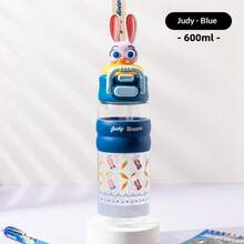 Disney Bình nước Zootopia, bình nước đôi dung tích lớn dành cho học sinh, trường học, thể thao, mùa hè. - Nhiều màu - Xem 11