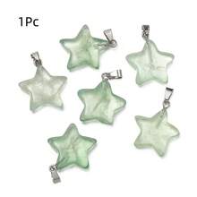 1Pc Natural Stone Five-Pointed Star Charm Pendant For DIY Valentine's Day Gift Jewelry Making Supplies - Natural Stone Five-pointed Star Pendant - View 19