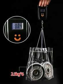 1/5/10/20/30/40/50pcs Valentine's Day Gift Bags, Transparent PVC Tote Bags With Handles, Reusable, Waterproof, Dirt-Resistant, Suitable For Holidays, Party Gifts, Shopping And Small Business Packaging - Gift Bag - View 10