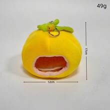 Hamster Cotton Nest, Pet Warm Winter Supplies, Hibernation Sleeping Bag House, Gerbil Cage, Mouse Nest - Yellow - View 7