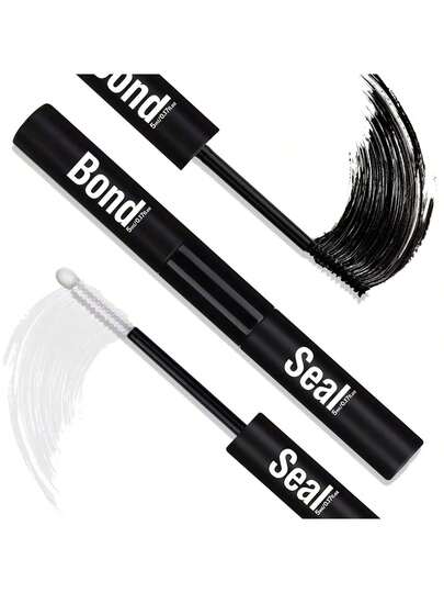 SRCKFIZ 二合一睫毛胶水及定型笔，防水、速干、不刺激、强韧配方，打造自然美睫