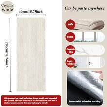 1PC 78.74*15.75in Cat Scratch Couch Furniture Protector, Cat Scratcher Wall Pad From Cat Claws For DlY Scratch Post Cat Tree Climbing Mat,Cat Accessories - 40cmX200cm - View 14