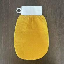 1pc Exfoliating Body Scrub Gloves, Double-Sided Body Cleaning Towel For Spa, Massage And Body Scrubbing, Suitable For Dead Skin Removal, Includes Multi-Color Deep Cleansing Bath Towel - Multicolor - View 7