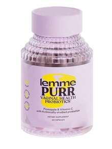 Lemme Purr Vaginal Probiotics For Women - Promotes PH Balance, Healthy Vaginal Odor & Urinary Tract Health W/Lactobacillus Blend, Clinically Tested Strains, Pineapple & Vitamin C - 60 Veggie Capsules - 1 chai - Xem 7