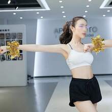 1pc School Team Performance Dance Wrist Flower, Dance Hand Flower Prop, Suitable For Sports Events, Multicolor Star-Shaped Hand Flower, Ideal For Parties, Dance Performances, Sports Events And Celebrations