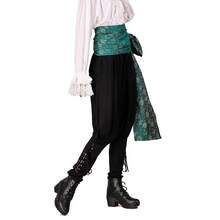 ThePirateDressing Pirate Medieval Renaissance Halloween Costume Large Sash,Brocade#52(LinedWithSatinFabric) - 錦緞#52(緞面襯裡) - 查看 4