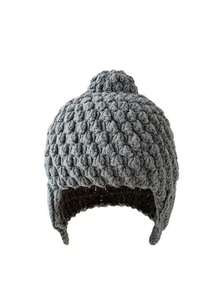 1pc Unisex Handmade Crochet Buddha Costume Funny Hat, Warm Knitted Beanie Earmuffs For Autumn/Winter, Novelty Party - Multicolor - View 9