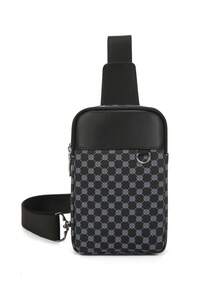 1pc Men's Multi-Functional Convertible Chest Bag | Waterproof USB Charging Crossbody Waist Pack | Fashion Casual Sling Bag For Office Business Teacher Holiday Gift All Seasons , Valentines Gifts - Multicolor - View 13