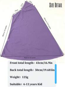 1 chiếc khăn trùm đầu màu đen cho trẻ em, kiểu dáng nhanh gọn, phù hợp cho bé gái 7-11 tuổi, khăn che mặt mềm mại và kín đáo theo phong cách Hồi giáo, dễ dàng sử dụng hàng ngày và ngoài trời. - 240 - Xem 6