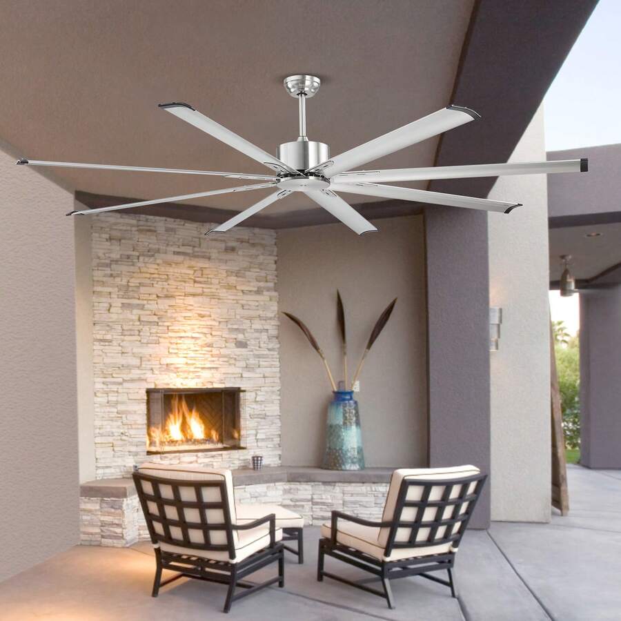 Ceiling Fan - Brushed Nickel - View 1