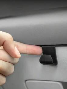 2/1 Streamlined Car Storage Hook - Compact Wall-Mounted Glove Box And Interior Accessory Organizer, Made Of Durable Plastic, Car Hook Glove Box Car Storage Product - Multicolor - View 3