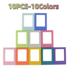 5/10/20 pezzi Cornici fotografiche magnetiche per pellicole Fujifilm Mini, cornici per foto a doppia faccia per frigorifero, cornici per opere d'arte - Multicolore - Visualizzare 12