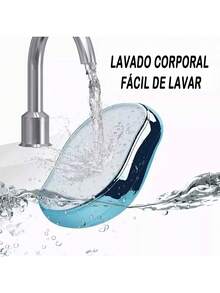 Removedor Pelo Vello Corporal Exfoliant Piel Muerta Indolora - Azul - Ver 7