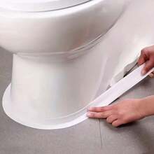 1 Roll Mildew Resistant Sealing Tape, 5M/3.2M,Self-Adhesive Sealing Strip, Made Of PVC Material With Adhesive Backing, Suitable For Bathroom Tub, Toilet, Kitchen Sink, Wall Sealing - White - View 11