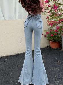 Women Jeans - Blue - View 9