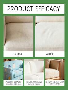 jakehoe 1 Bottle/120ml Carpet Cleaner/Mattress Cleaner/Curtain & Sofa Fabric Surface Cleaner, Removes Stains, Grease And Other Fabric Surface Dirt, Also Has Dust Removal Effect, Ideal Gift For Friends And Family. Random Shipment Of New And Old Versions. - Multicolor - View 9