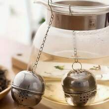 Bola infusora de té anti-fugas - Adecuada para infusionar hojas de té, especias y condimentos, se puede usar como filtro de especias, bola de condimentos, colador de té, filtro de té de malla, filtro de té de alta calidad, filtro de té de malla de acero inoxidable, filtro de té de malla, juego de té desmontable creativo, accesorios de cocina para el juego de té - Multicolor - Ver 11