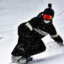 2pcs Unisex Warm Ski Face Mask, Winter Face Mask Suitable For Skiing, Snowboarding And Motorcycling, With Breathable Mesh Elastic Knit Lining, Suitable For Cold Weather - Multicolor - View 6