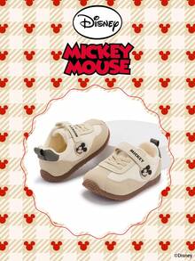 Disney 1 Pair Children's Sports Shoes, Suitable For Daily Wear, Festivals, Sports And Outdoor Activities. Comfortable, Foot-Fitting, Anti-Slip, Durable, Breathable. (Boys' Sports Shoes, Boys' Casual Shoes, Children's Sports Shoes, Girls' Sports Shoes, Girls' Casual Shoes) - Beige - View 2