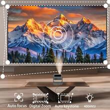 这款搭载安卓12系统的办公/视频投影仪配备8英寸触摸屏、Cloudai扬声器、WiFi 6、180°旋转、自动对焦和避障功能，亮度高达400流明，适用于家庭影院和游戏，外观时尚现代，并配备高品质镜头。 - 灰色 - 查看 8