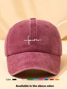 1pc Unisex Retro Distressed Printed Baseball Cap, Suitable For Daily Wear, Skiing, Hiking, Vacation, Fishing, Sun Protection - Multicolor - View 9