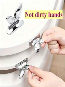 50pcs Toilet Seat Lift Handle, Bathroom Toilet Seat Lift Grip Handle, Non-Dirty Hand Toilet Seat Lift Cover Opener