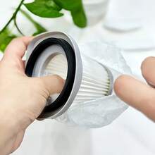 1pc Disposable Vacuum Cleaner Filter Bag, Elastic Filter Net Cover, Suitable For Most Household And Office Vacuum Cleaners, Universal Replacement Filter Net For Home Vacuum Cleaners, Vacuum Cleaner Maintenance Accessories, Easy To Install Filter Net Cover, Essential Home Supplies, Dry & Wet Vacuum Cleaner Filter Bag - Multicolor - View 7