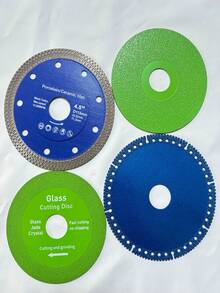 Stone Cutting Blades, Tile Cutting Blades, Glass Cutting Blades, Alloy Wood Panel Angle Grinder Cutting Blades, Brazed Flange Flat Grinding Cutting Discs, Diamond Saw Blades, Sharp And Durable, High-End Craftsmanship, Easy To Use - Multicolor - View 11