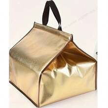 Thick Insulated Cake Delivery Bag, Leak-Proof Waterproof Thermal Bag For Takeout, Hot Pot, Milk Tea, Seafood, Portable Cake Storage Bag, Kitchen Supplies - White - View 1