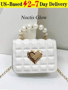 Baby Purse For Toddlers, Kids Heart Lock Purses With Glasses, Girls Purses For Kids , Toddler Bag Gift - 彩色 - 查看 15