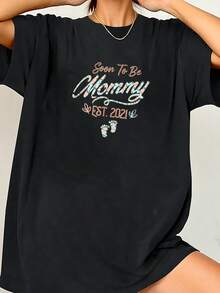 Maine Text And Moose Distressed Pink Print T-Shirt - Black 3 - View 3