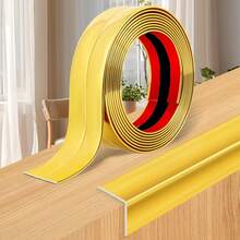 1条3米/118.11英寸自粘填缝条，PVC装饰胶带，室内装饰条，墙贴，角条，家居装饰，花园用即撕即贴海报 - 彩色 - 查看 18