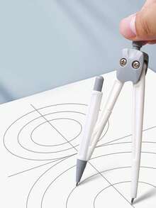 10件套几何尺套装，学生学习用品，考试用，多功能尺，量角器，三角尺，直尺，铅笔架，适用于绘画和素描