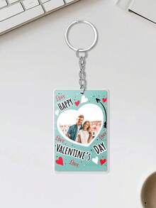 定制“我爱我的女朋友”脸部钥匙扣，可定制照片和文字，情人节礼物，女友照片钥匙扣，女友照片亚克力钥匙扣，送给男友的礼物，情侣照片肖像钥匙扣，“我爱我的女朋友”钥匙扣，情人节送给男友的礼物，照片钥匙扣，情侣钥匙扣，情人节送给他的礼物，情侣钥匙扣礼物 - 彩色 - 查看 29