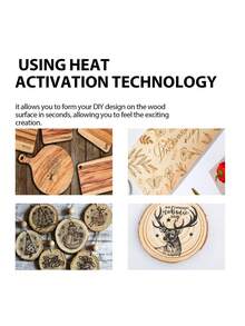 50g Wood Burning Paste, DIY Outdoor Wood Burning, Leather, Canvas, Paper Firelighter Paste