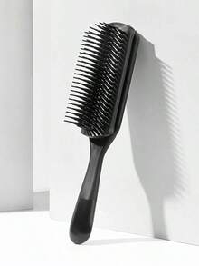 Dry & Wet Use Nine-Row Comb Block Hair Brush 1pc Medium Plastic Classic Oval Handheld Anti Frizz Hair Comb All Hair Types Women And Men, Hair Brush/ Hair Comb, Hair Brush, Comb, Hair Tools, Hair Products And Accessories Barber Salon Beauty Travel Essentials, Back To School, Travel Holiday Essentials, Hair Accessories Women, Brush, Hair Brush, Wooden Comb, Hair Brush, Hair Brush, Detangling Brush, Hair Brushes, Curly Hair Brush, Hairdressing Equipment,Travel Essentials,Hairstyle,Hairdressing,Hair Brush,Slick Back Brush,Styling Brush,Curly Hair Brush,Brush,Hair Comb,Brush Hair,Hair Brush Set,Comb Hair,Comb Curls,Detangling Brush,Hair Brush Women,Hair,Travel,Hair Products,Hair Tools,Hair Stuff,Barber,Barber Accessories,Barbershop,Hairdressing Equipment EWQ7 - Black 2 - View 10