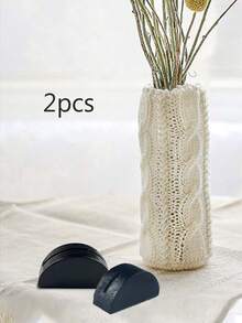 1/2/5/10pcs Set Semicircle Wooden Table Number Holder, Elegant Wooden Table Number Plate Stand, Suitable For Wedding, Beach Party, Birthday, Garden Event, Restaurant And More, Durable And Stylish Table Decor