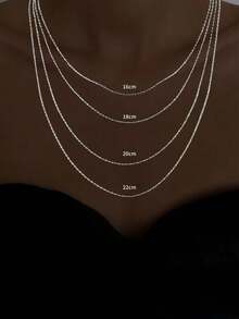 925 Sterling Silver Twist Rope Chain Necklace, 1.2mm Cable Chain, Upgraded Spring Clasp, Delicate , Italian Quality, 16/18/20/22/24 Inches