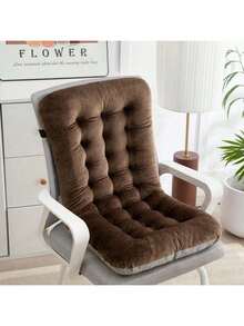 1PC Thicken Chair Cushion, Soft Filled, Machine Washable, Polyester Cover, For Dining, Office, Computer Chairs, All-Season Use - Multicolor - View 21