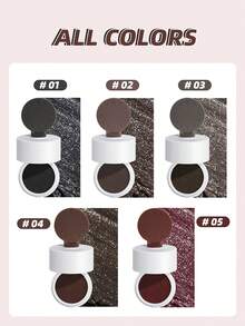 Forever Key Hairline Powder - Hair Root Color Repairing, Suitable For Gray Coverage, Vitiligo Concealing Hair Powder, Unisex, 24-Hour Smudge-Proof - 02 - View 7