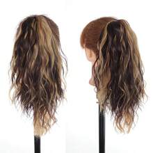 Ponytail Hair Claw Clip, Water Wave Curly Ponytail Wig, Fluffy New Style Ponytail Wig - Multicolor - View 13