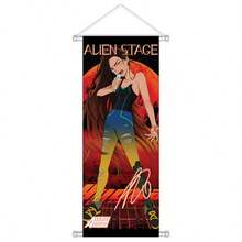 Tranh treo tường khổ 72cm ALIENSTAGE Alien Stage, tranh minh họa trên vải lụa, bộ sưu tập Anime Mizisuatillivanluka, quà tặng sinh nhật, quà tặng ngày lễ, quà tặng hoàn hảo, quà tặng sưu tầm, quà biếu. - Nhiều màu - Xem 14