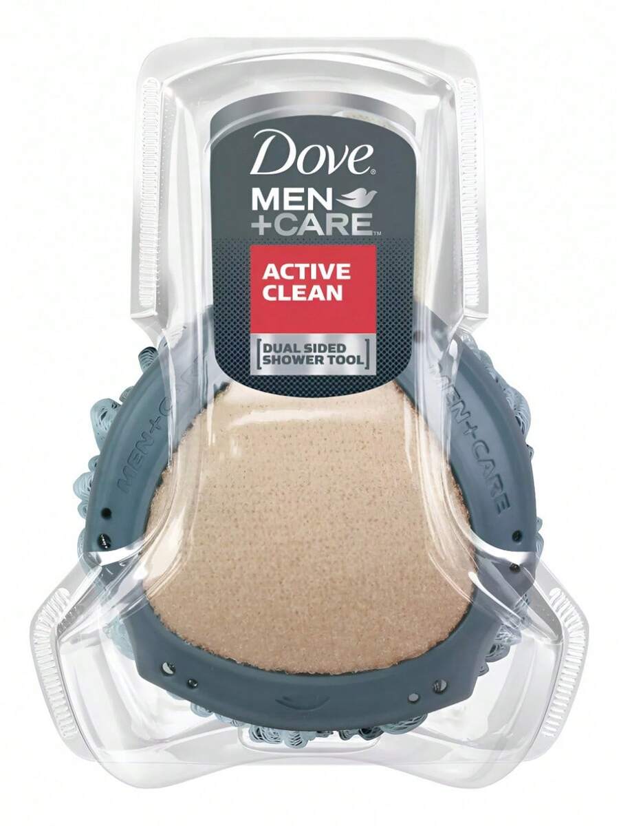 TendenciaDove Men+care Active Clean Herramienta De Ducha Esponja BañoCalidad premium - 1 - Ver 1
