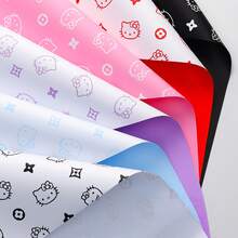 20PCS Waterproof Gift Wrapping Paper, Floral Wrapping Paper. Waterproof Material, Suitable For Florists, Bouquets, Roses, DIY Crafts, Valentine's Day, Weddings, Mother's Day, Birthday Party Gifts. Waterproof Bouquet Wrapping Paper, DIY Floral Wrapping Paper, Wedding Gifts, Birthday Presents, Anniversaries, Valentine's Day, Mother's Day, Father's Day, Bridal Showers, Graduations, Proposal Ceremonies, DIY Bouquet Wrapping Paper. - Pink - View 4