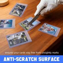25 Pcs Protective Thick Toploaders For Trading Cards Up | Rigid Card For Memorabilia & Collectibles - Multicolor - View 6