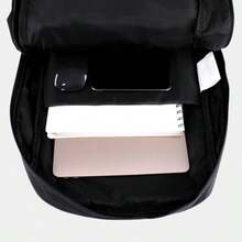 FIAN WEWI JH HOKINS Mochila para Laptop Escolar Impermeable Incluye Candado 17 Pulgadas para Trabajo, Escuela, Viajes - gris - Ver 7